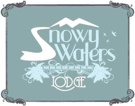 snowy waters lodge logo
